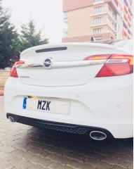 Opel İnsignia Performance Difüzör Krom Egzoz Uçlu, 2013-2017