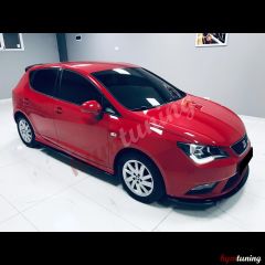 Seat Ibiza Lip, Ön Lip Parlak Siyah, 2008 2017 arası uyumlu Piano Black İbiza Mk4 ön lip