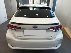 Toyota Corolla 2019 Cam Üstü Spoiler, Parlak Siyah, ABS Plastik