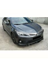 Toyota Corolla Ön Lip Parlak Siyah, 2013-2016 Arası, Makyajsız
