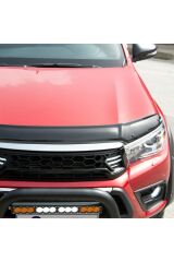 Toyota Hilux 2015+ Kaput Rüzgarlığı Piano Black