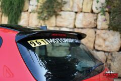 Peugeot 206 Spoyler,  ABS Plastik Boyasız Arka Cam Üstü Rüzgarlık