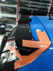 VW Polo 6R 6C Martı Spoiler Oettinger Parlak Siyah Spoyler 2009 2016 Uyumlı, ABS Plastik