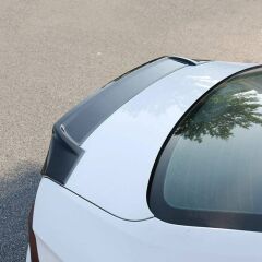 VW Jetta R Style PSM Spoiler Parlak Siyah ABS Plastik 2011 2017 Piano Black JettaMk6 Aksesuar Tuning