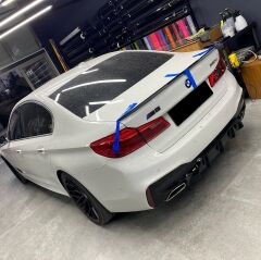 BMW 5 Serisi G30 CS Style Spoiler, 520 Spoyler Fiberglass BOYASIZ