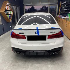 BMW 5 Serisi G30 CS Style Spoiler, 520 Spoyler Fiberglass BOYASIZ