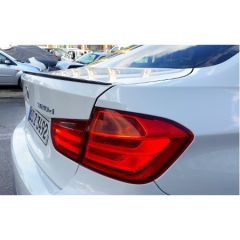 BMW F30 İnce M3 Spoiler Parlak Siyah, SERT ABS Plastik İthal,  BAGAJ SPOYLER, 2012 2017, Tuning
