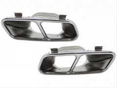 MERCEDES W117 CLA 45 DIFÜZÖR& EGZOZ SETI 16-19 SILVER EGZOZ ILE