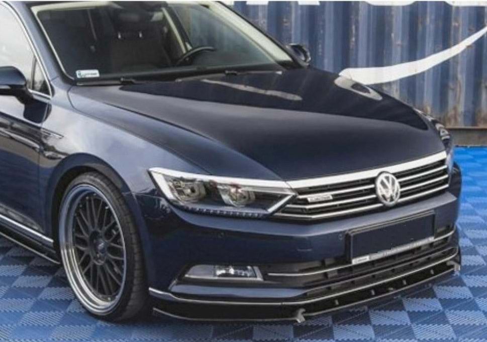 Volkswagen Passat B8 Uyumlu Lip Piano Black  Tampon Eki