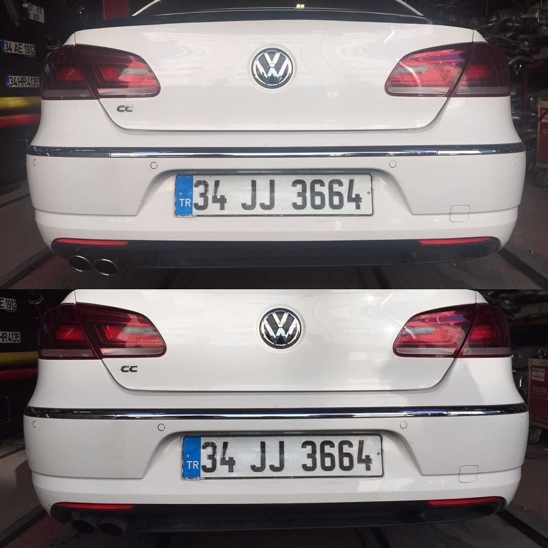 Vw Passat Cc 2011-Egzoz Ucu Egsoz Eksoz Çift Uçlu Orjinal tip