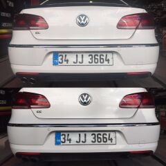 Vw Passat Cc 2011-Egzoz Ucu Egsoz Eksoz Çift Uçlu Orjinal tip