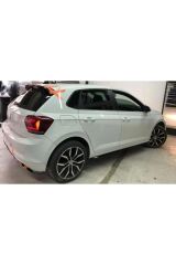 Volkswagen Polo MK6 Rline Marşpiyel Parlak Siyah, ABS Plastik