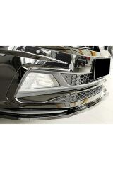 Volkswagen Polo Mk6 R-line-Gti Tampon Uyumlu Max Model Lip Piano Black