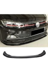 Volkswagen Polo Mk6 R-line-Gti Tampon Uyumlu Max Model Lip Piano Black