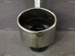 Tek Çıkışlı 105mm Egzoz Ucu Eğik Oval Ağız