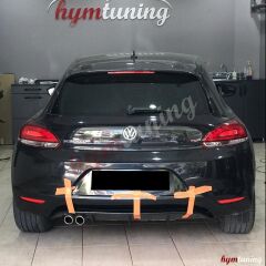VW Scirocco 2008 2014 Mk3 Difüzör Sport L/Çiftli Çıkış Makyajsız