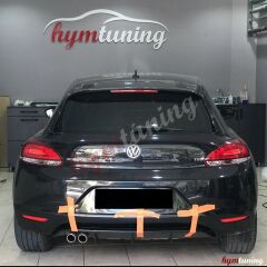 VW Scirocco 2008 2014 Mk3 Difüzör Sport L/Çiftli Çıkış Makyajsız