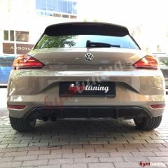 VW Scirocco 2015 2017 Mk3.5 Difüzör Sport L/Çiftli Çıkış Makyajlı