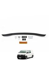 VW Transporter 2014+ Kaput Rüzgarlığı Piano Black