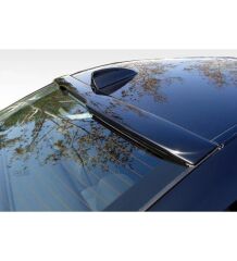 BMW 5 Serisi E60 Cam Üstü Spoiler, Fiberglas Piano Black Boyalı Parlak Siyah