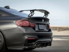BMW UNİVERSAL DTM VORSTAİNER SPOYLER, PİANO BLACK ABS PLASTİK 3 PARÇA İTHAL ÜRÜN ABART KANAT SPOILER