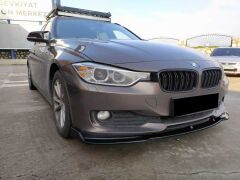 BMW 3 Serisi F30 Ön Lip, Standart Tampon Uyumlu Piano Black 2012 2018
