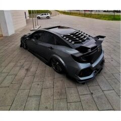HONDA CIVIC FC5 2016-2020 ARKA CAM KAPLAMA (CAM VIZORU)