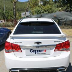 Chevrolet Cruze Cam Üstü Spoyler ABS Plastik Parlak Siyah Piano Black Arka Rüzgarlık Modifiye Aksesu