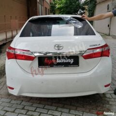 Toyota Corolla 2013 Cam Üstü Spoiler, Piano Black, ABS Plastik