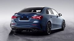 MERCEDES A45 W177 SEDAN 2019+ DIFÜZÖR& EGZOZ SETI - SILVER EGZOZ ILE
