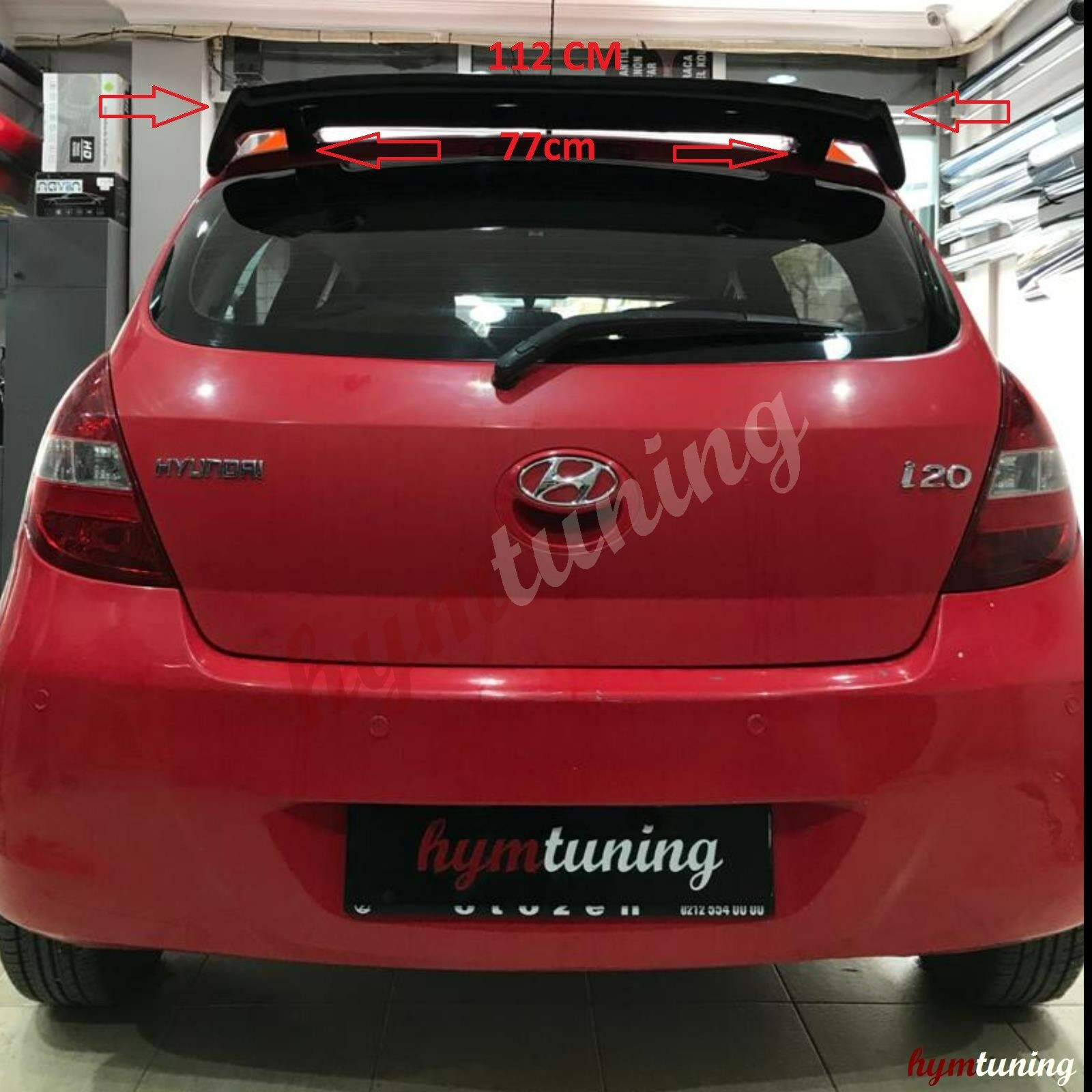 Hyundai İ20 Spoyler, Küçük DTM, Universal Kanat Votex Spoiler