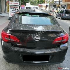 Opel Astra J SD Cam Üstü Spoiler Parlak Siyah, ABS Plastik