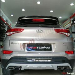 Hyundai Tucson 2015 Sonrası Spoyler Parlak Siyah Boyalı, Fiber