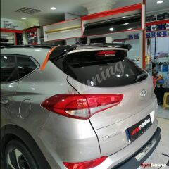 Hyundai Tucson 2015 Sonrası Spoyler Parlak Siyah Boyalı, Fiber