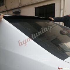 Toyota Corolla Cam Üstü Spoiler, ABS Plastik Parlak Siyah, 2013+