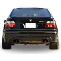BMW 5 Serisi E39 Arka Difüzör, Parlak Siyah, E39 Arka Tampon Eki