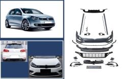 GOLF 6 7.5 R  DÖNÜŞÜM BODYKİT ÖN TAMPON ARKA DİFÜZÖR MARŞPİYEL