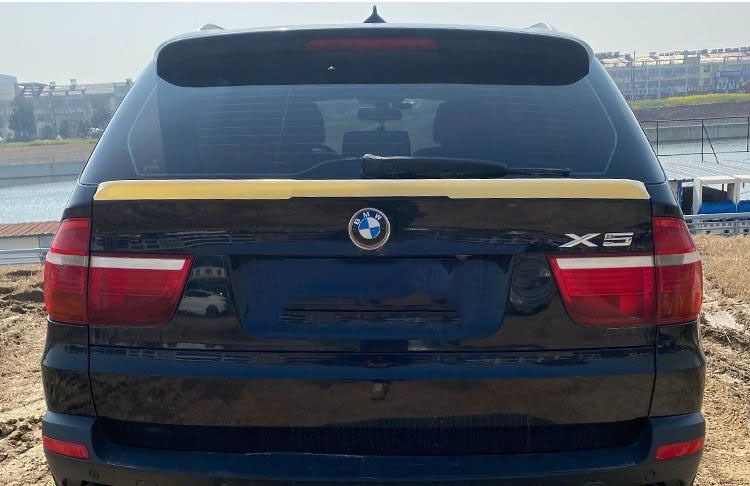 BMW X5 E70  CAM ALTI SPOYLER 2006 2013 PARLAK SİYAH