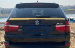 BMW X5 E70  CAM ALTI SPOYLER 2006 2013 PARLAK SİYAH