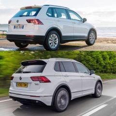Tiguan 2016-2020 R-line Body Kit ön Tampon-panjur-dıfüzör-spoiler-kapı dodik