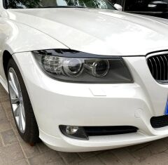 BMW 3 SERİSİ E90 FAR KAŞI 2005 2012 PARLAK SİYAH FAR ÜSTÜ KAŞ PIANO BLACK