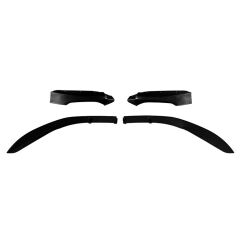 BMW F20 Lip + Flap Piano Black İthal ABS Plastik, 2015 2018 Makyajlı Kasa Uyumlu, 4 Parça Piano Blck