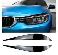 BMW 4 SERİSİ F32 F33 F36 FAR KAŞI 2014 2020 PARLAK SİYAH