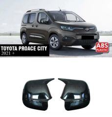 Toyota Proace City 21+ Yarasa Ayna Kapak Parlak Siyah Sağ Sol Takım