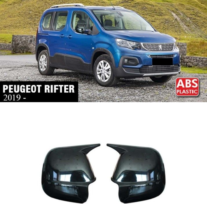 Peugeot Rifter 19+ Yarasa Ayna Kapak Parlak Siyah Sağ Sol Takım
