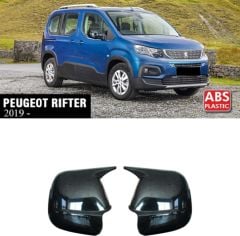 Peugeot Rifter 19+ Yarasa Ayna Kapak Parlak Siyah Sağ Sol Takım