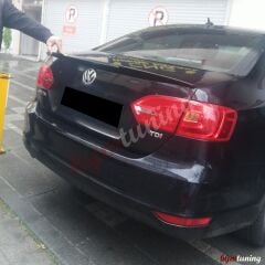 VW Jetta MK6 M4 Yarasa Spoiler Parlak Siyah ABS Plastik 2011 2017, Piano Black