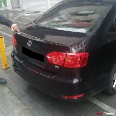 VW Jetta MK6 M4 Yarasa Spoiler Parlak Siyah ABS Plastik 2011 2017, Piano Black