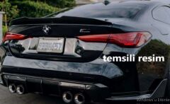 BMW 4 SERİSİ G26 GRAND COUPE PSM SPOYLER 2021+ PARLAK SİYAH