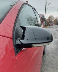 Volkwagen Golf 5 Yarasa Ayna Kapak, Batman Ayna Kapağı, Piano Black Parlak Siyah ABS Plastik